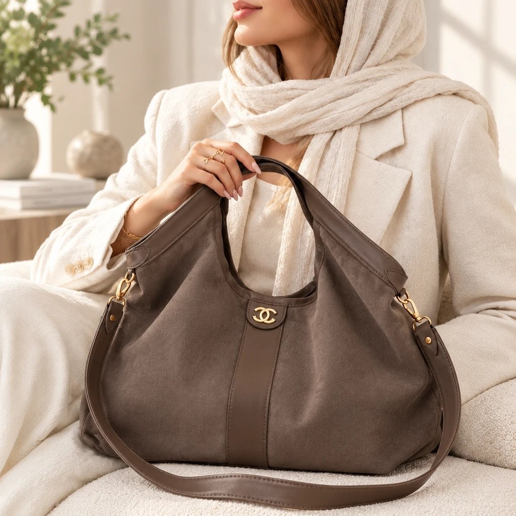 کیف شل دوشی زنانه مدل گوچی